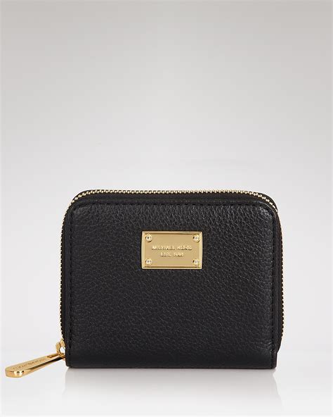 michael michael kors wallet small zip around|michael kors zip coin wallet.